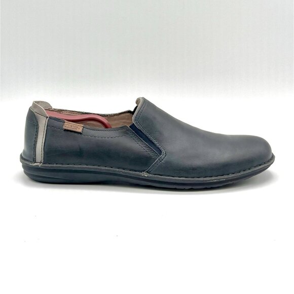 Pikolinos Men\'s Premium Leather Navy Slip On Loafer Shoes 43 (US 10.5) VGC main image 5